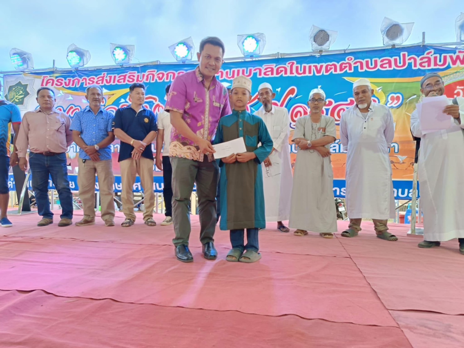 โครงการส่งเสริมกิจกรรมงานเมาลิดในเขตตำบลปาล์มพัฒนา ประจำปีงบประมาณ 2568