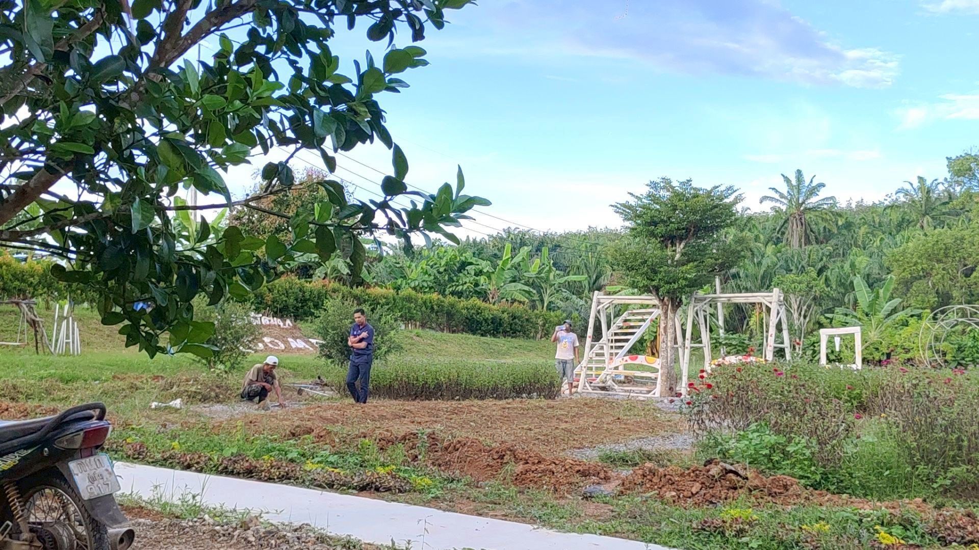 ประมวลภาพขณะจัดเตรียมสถานที่