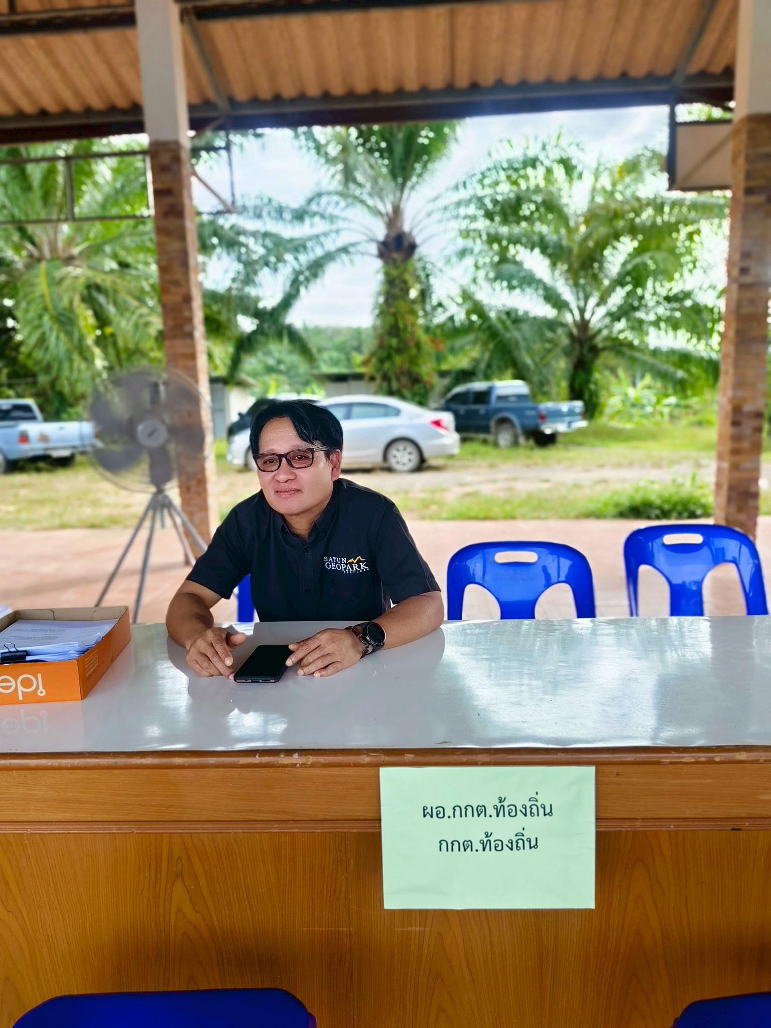 บรรยากาศการเปิดรับสมัคร #สมาชิกสภาองค์การบริหารส่วนตำบลปาล์มพัฒนา และ #นายกองค์การบริหารส่วนตำบลปาล์มพัฒนา